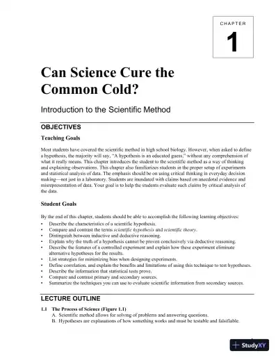 Revision Notes for Biology Science for Life, 4th Edition - Page 5 preview image