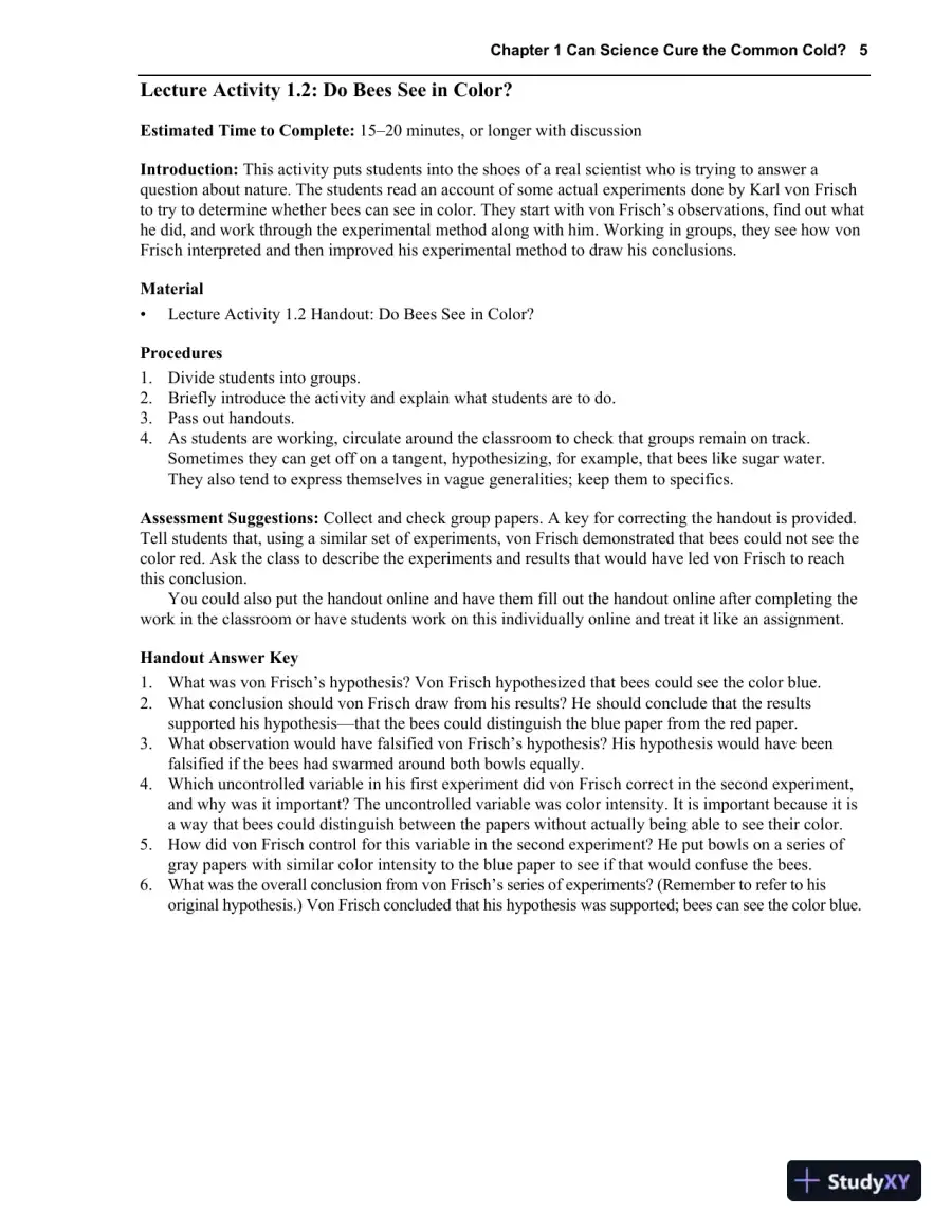 Revision Notes for Biology Science for Life, 4th Edition, page 9