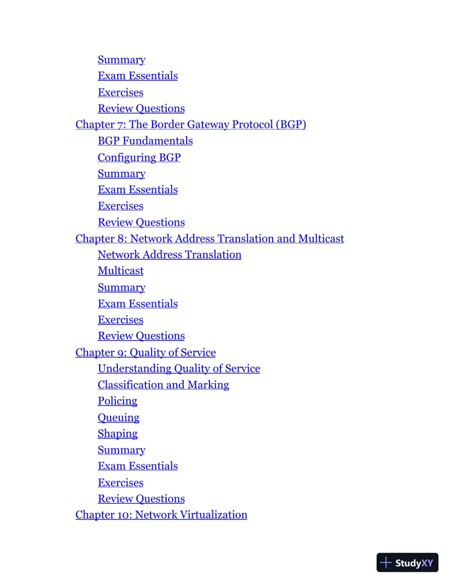 CCNP Enterprise Certification Study Guide (2020), page 11