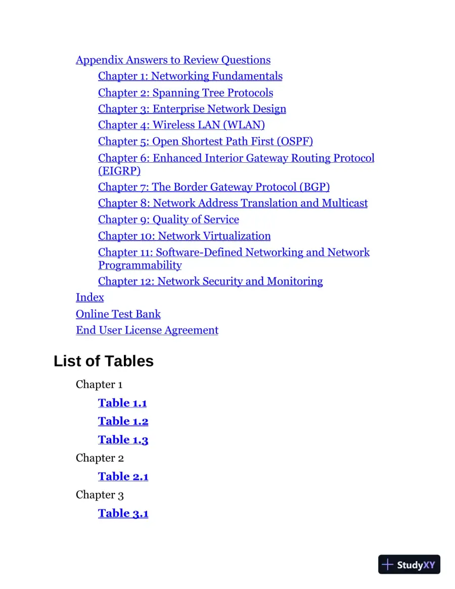 CCNP Enterprise Certification Study Guide (2020), page 13