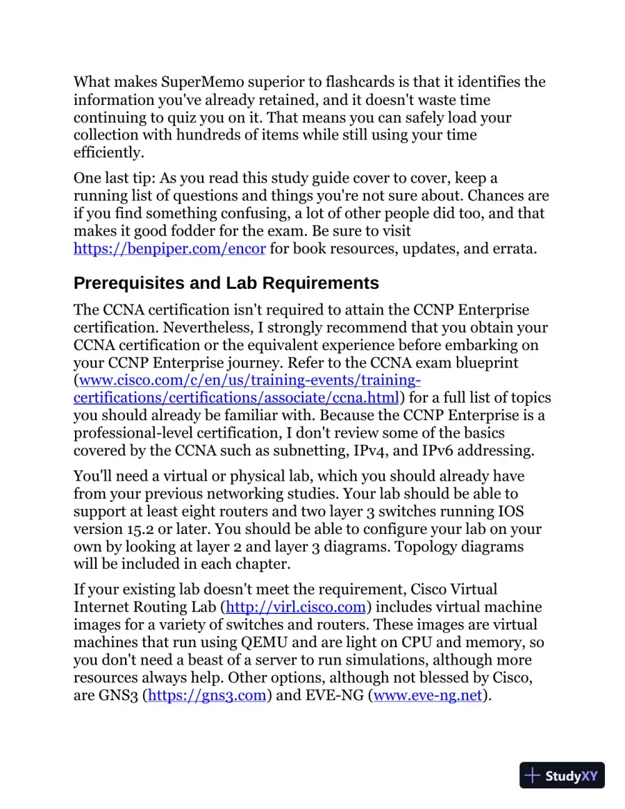 CCNP Enterprise Certification Study Guide (2020), page 21