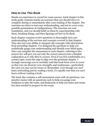 CCNP Enterprise Certification Study Guide (2020) - Page 22 preview image