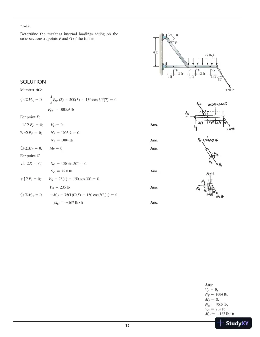 Mechanics of Materials, 10th Edition Solution Manual, page 13
