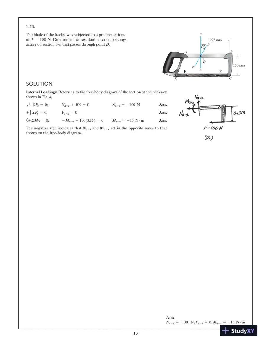 Mechanics of Materials, 10th Edition Solution Manual, page 14