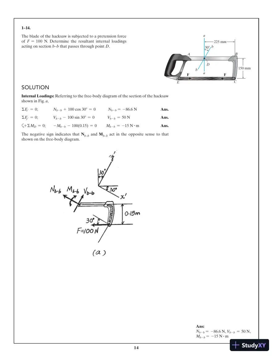 Mechanics of Materials, 10th Edition Solution Manual, page 15