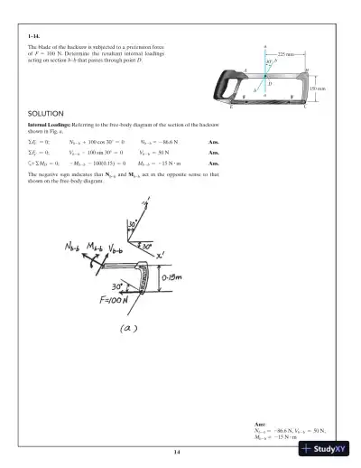 Mechanics of Materials, 10th Edition Solution Manual - Page 15 preview image