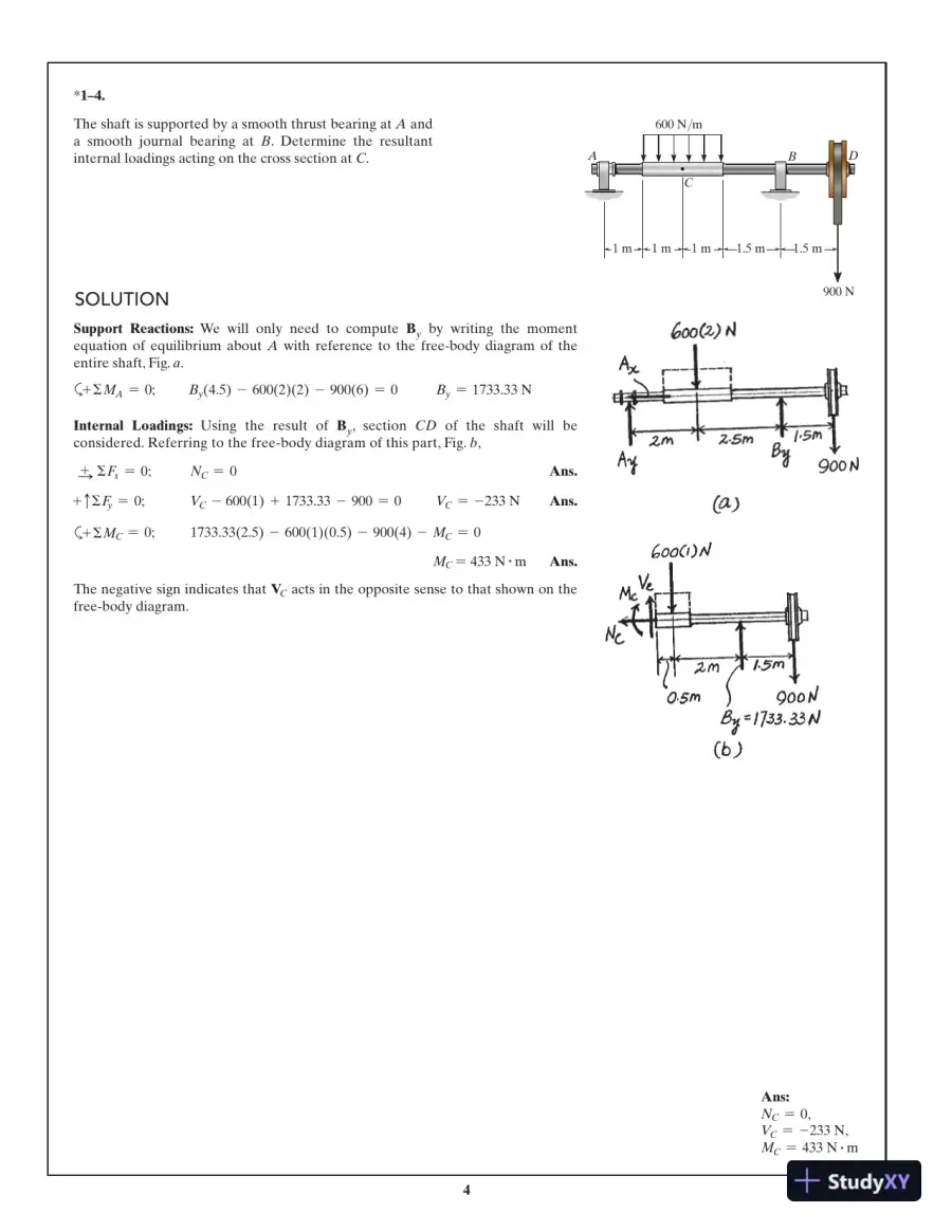 Mechanics of Materials, 10th Edition Solution Manual, page 5
