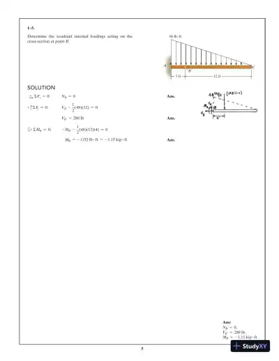 Mechanics of Materials, 10th Edition Solution Manual - Page 6 preview image