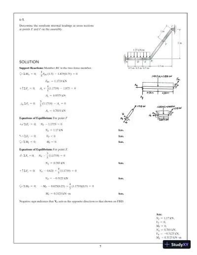 Mechanics of Materials, 10th Edition Solution Manual - Page 8 preview image