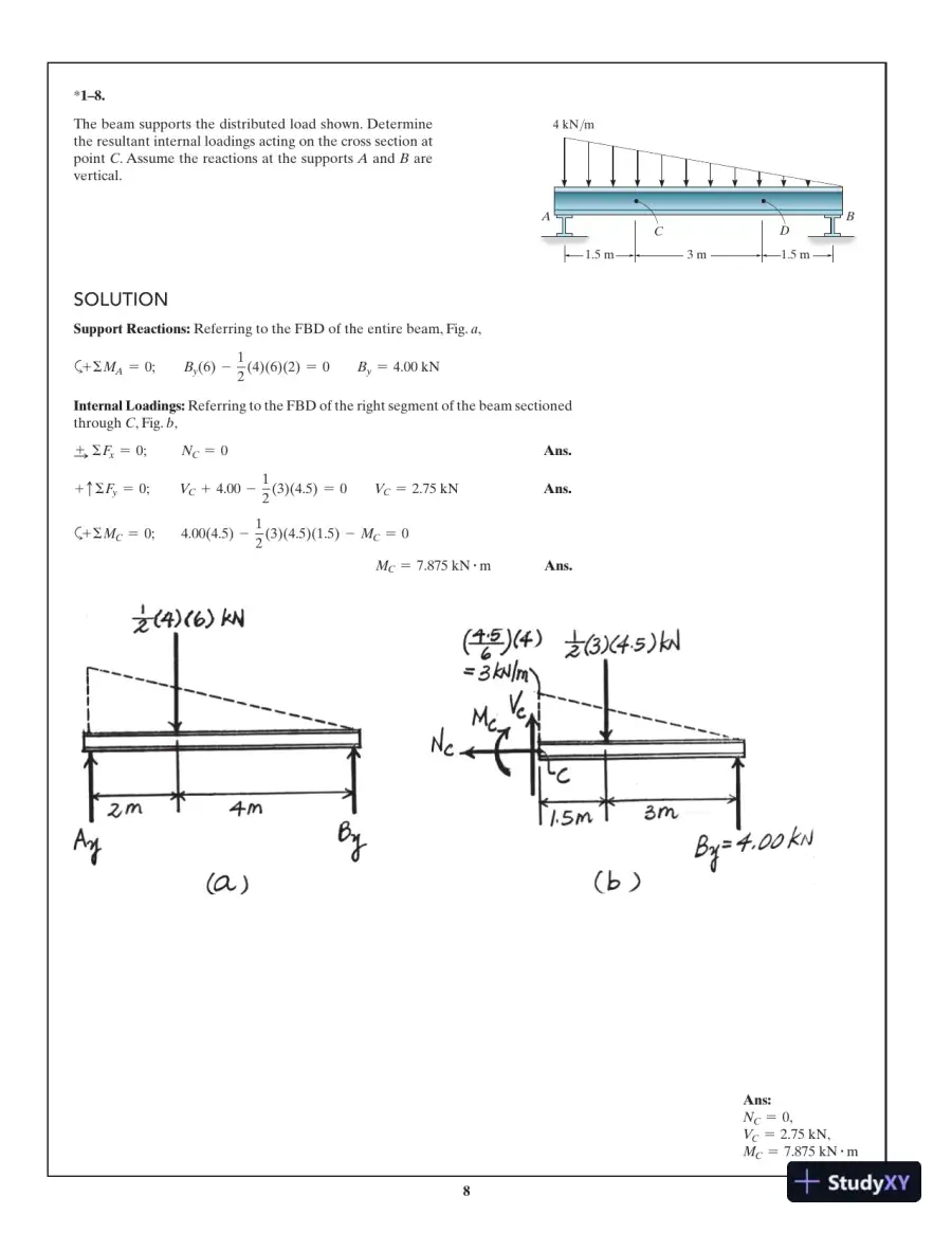 Mechanics of Materials, 10th Edition Solution Manual, page 9