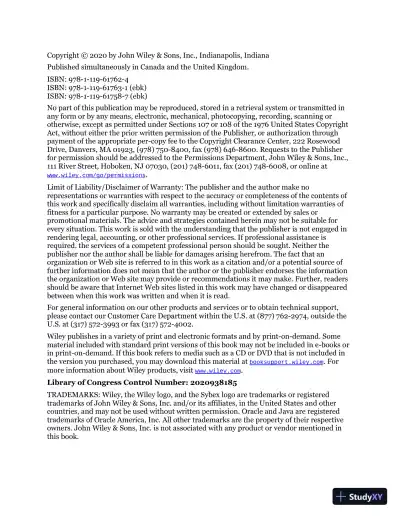 Study Guide Exam 1Z0-816 and Exam 1Z0-817 (2020) - Page 19 preview image