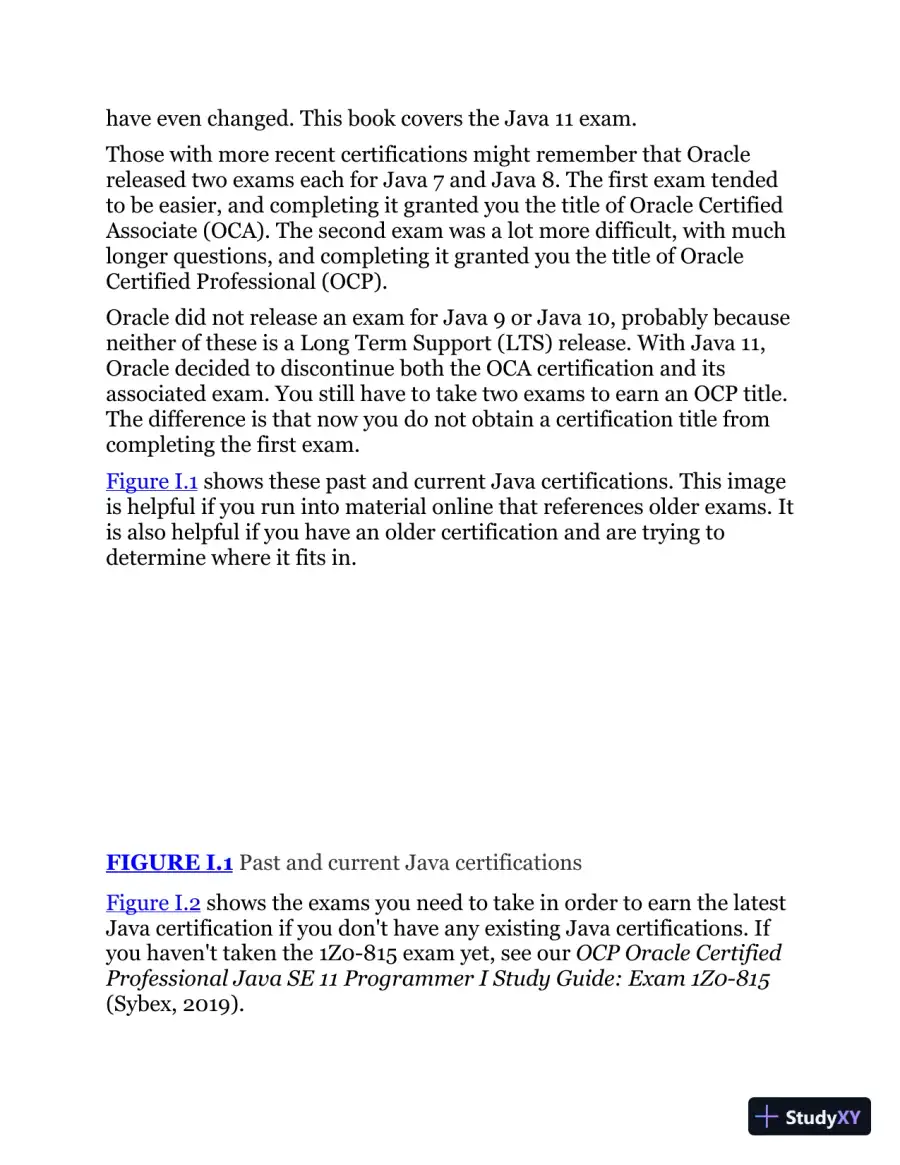 Study Guide Exam 1Z0-816 and Exam 1Z0-817 (2020), page 27