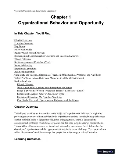 ORGB, 5th Edition Solution Manual - Page 1 preview image