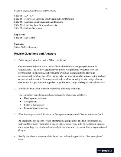 ORGB, 5th Edition Solution Manual - Page 7 preview image