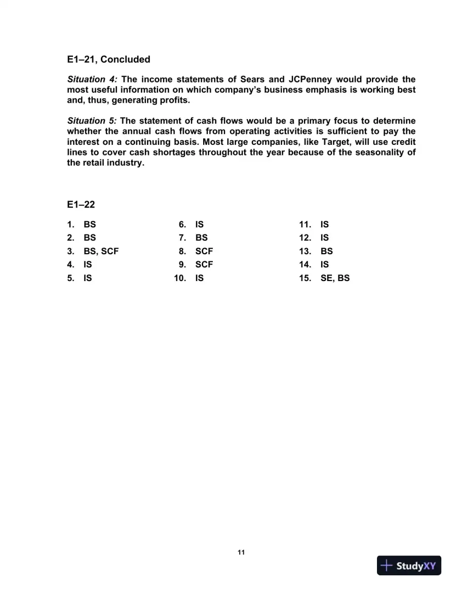 Solution Manual For Survey of Accounting, 9th Edition, page 12