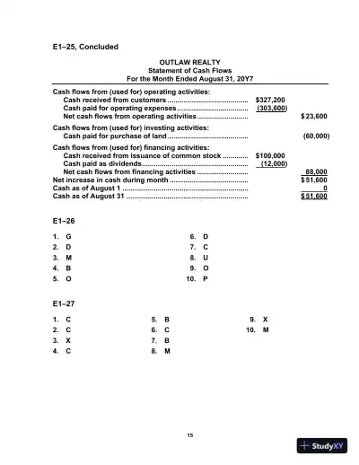 Solution Manual For Survey of Accounting, 9th Edition - Page 16 preview image