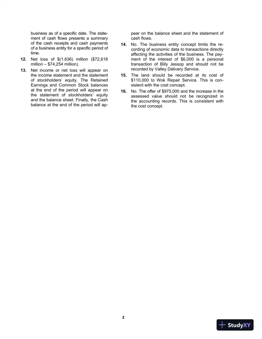 Solution Manual For Survey of Accounting, 9th Edition, page 3
