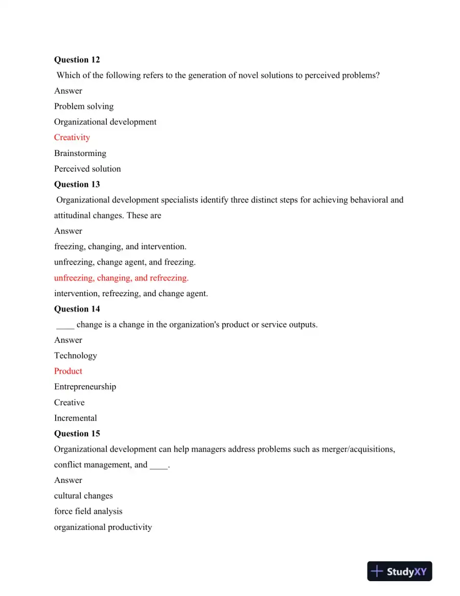 MGT 500 Final Exam Part 1, page 5