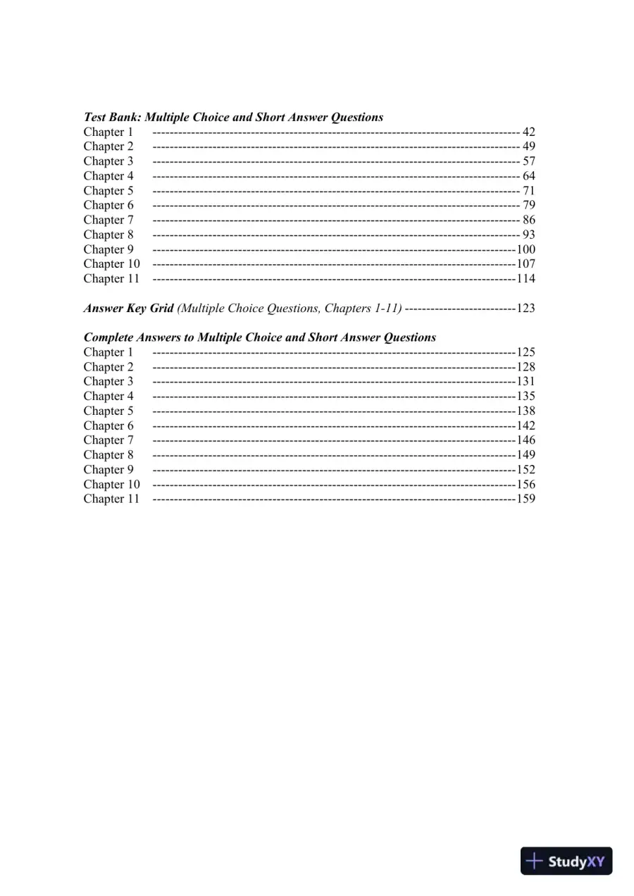 Test Bank for Strategies for Teaching Students with Learning and Behavior Problems, 10th Edition, page 4