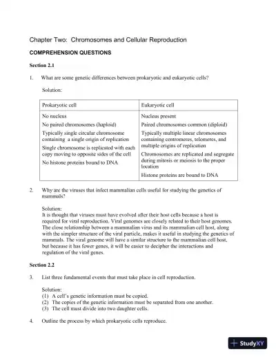 Genetics: A Conceptual Approach, 5th Edition Solution Manual - Page 15 preview image