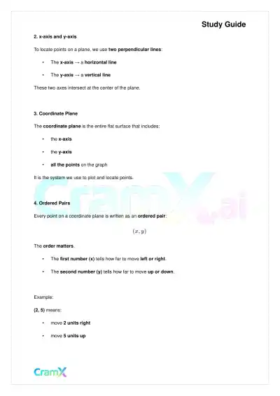 Algebra II - Segments Lines and Inequalities - Page 2 preview image
