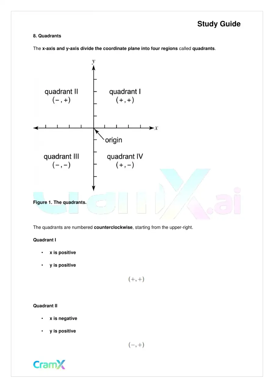 Algebra II - Segments Lines and Inequalities, page 4