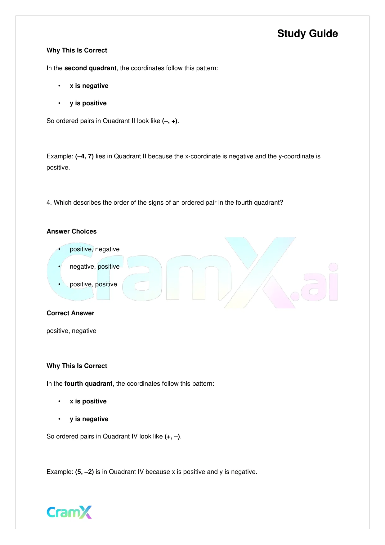 Algebra II - Segments Lines and Inequalities - Page 8 preview image