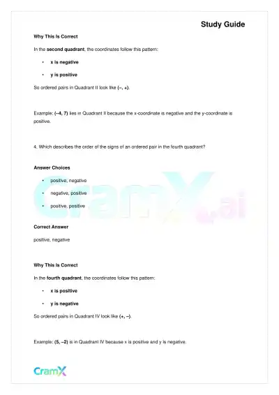Algebra II - Segments Lines and Inequalities - Page 8 preview image