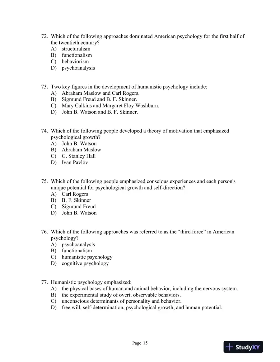 Discovering Psychology Sixth Edition Test Bank, page 16