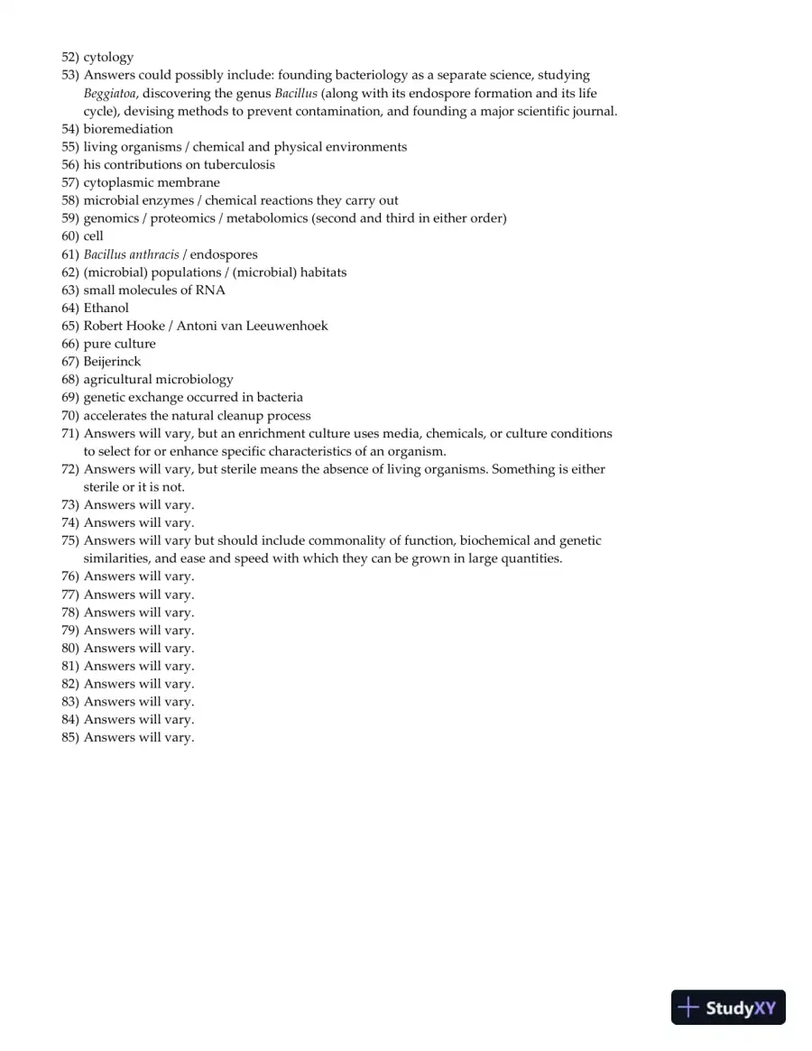 Brock Biology of Microorganisms 12th Edition Test Bank, page 10