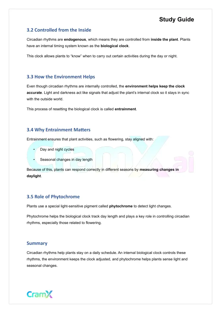 Plant Biology - Growth of Plants, page 6