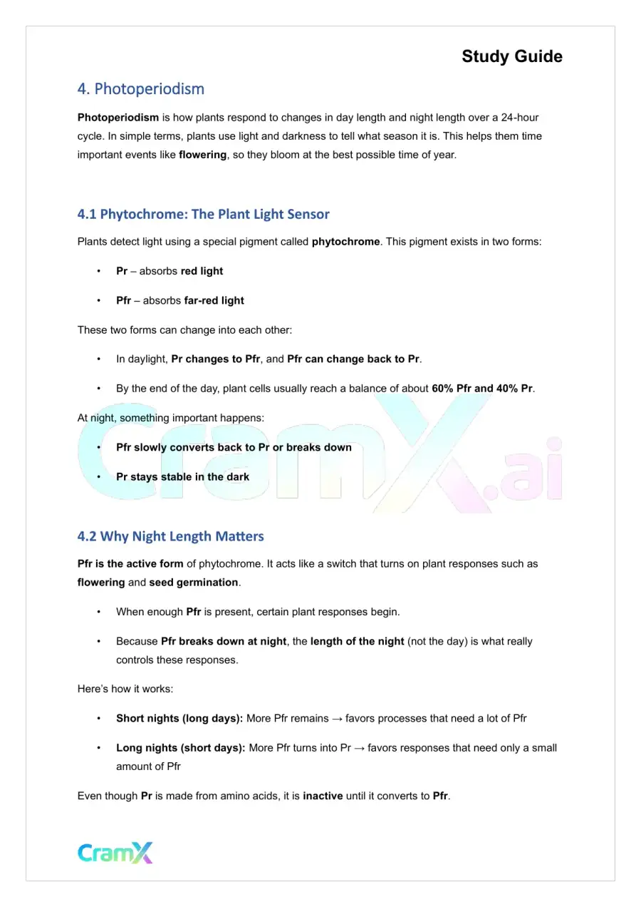 Plant Biology - Growth of Plants, page 7