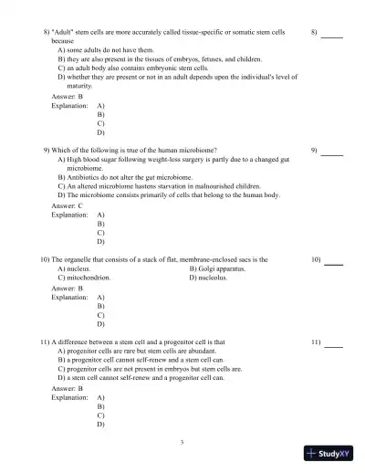 Human Genetics, 12th Edition Test Bank - Page 17 preview image