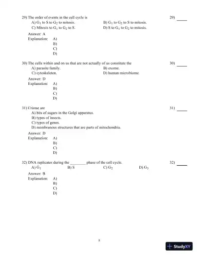 Human Genetics, 12th Edition Test Bank - Page 22 preview image