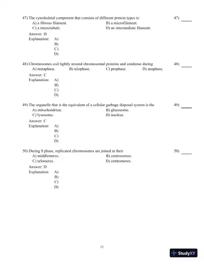Human Genetics, 12th Edition Test Bank - Page 27 preview image