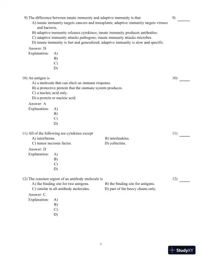 Human Genetics, 12th Edition Test Bank - Page 4 preview image