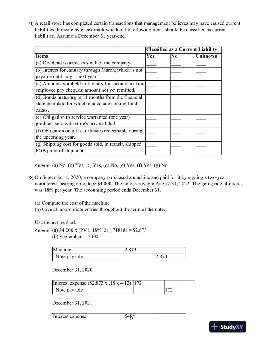 Intermediate Accounting Volume 2, Seventh Canadian Edition Test Bank, page 16