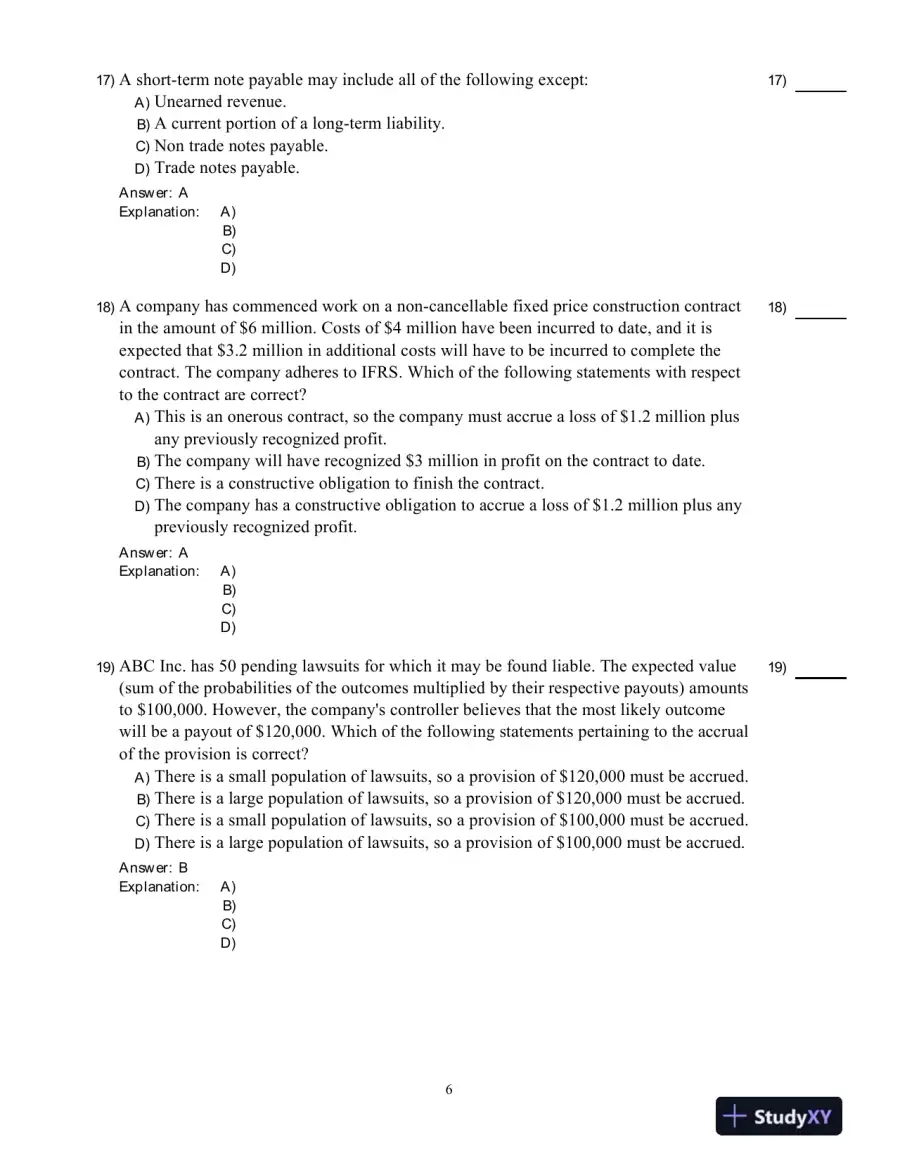 Intermediate Accounting Volume 2, Seventh Canadian Edition Test Bank, page 7
