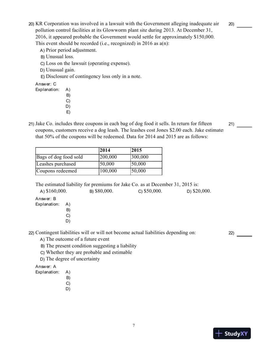 Intermediate Accounting Volume 2, Seventh Canadian Edition Test Bank, page 8
