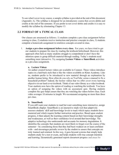 Class Notes for Introductory Financial Accounting for Business, 2nd Edition - Page 10 preview image