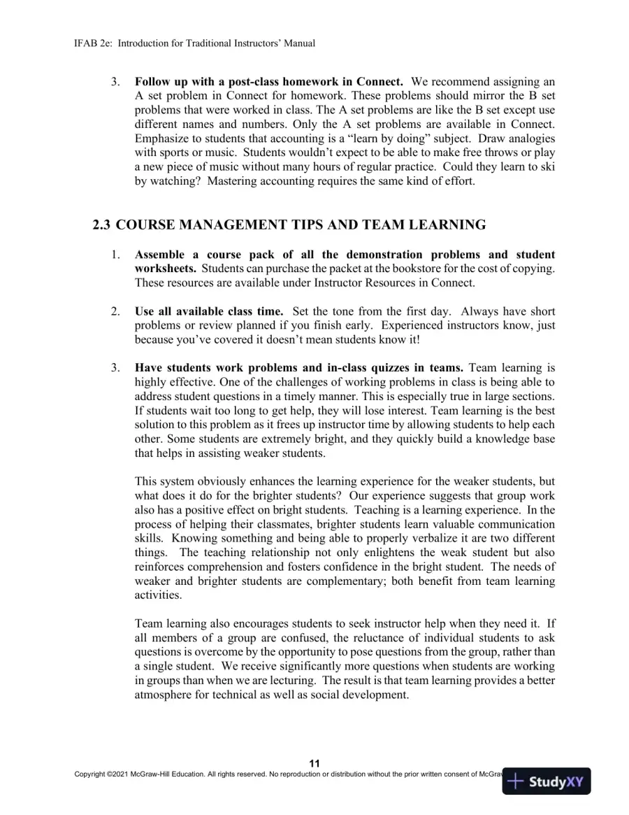 Class Notes for Introductory Financial Accounting for Business, 2nd Edition, page 12