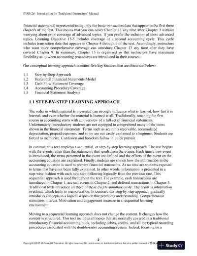 Class Notes for Introductory Financial Accounting for Business, 2nd Edition - Page 3 preview image