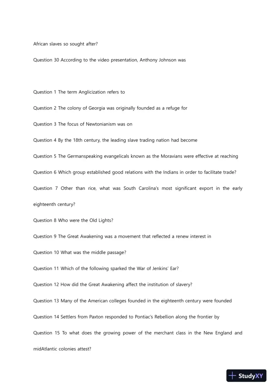 Liberty University HIUS 221 Quiz 2 Complete Solutions Correct Answers Key, page 8