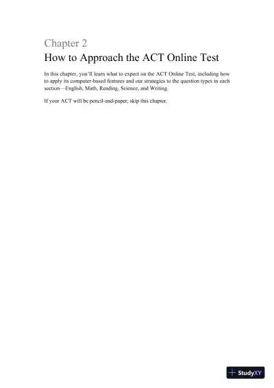 Princeton Review ACT Math Prep: 4 Practice Tests + Review + Strategy for the ACT Math Section (2023) - Page 17 preview image