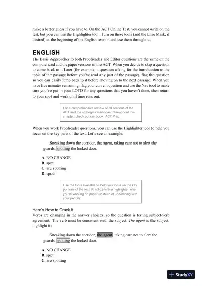 Princeton Review ACT Math Prep: 4 Practice Tests + Review + Strategy for the ACT Math Section (2023) - Page 22 preview image