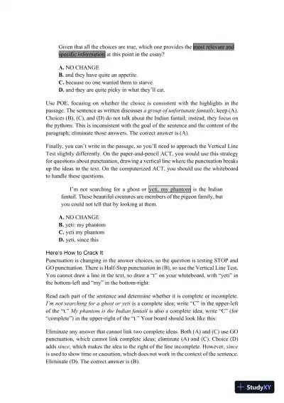 Princeton Review ACT Math Prep: 4 Practice Tests + Review + Strategy for the ACT Math Section (2023) - Page 24 preview image