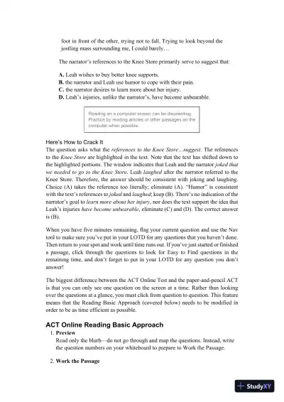 Princeton Review ACT Math Prep: 4 Practice Tests + Review + Strategy for the ACT Math Section (2023) - Page 27 preview image