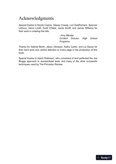 Princeton Review ACT Math Prep: 4 Practice Tests + Review + Strategy for the ACT Math Section (2023) - Page 6 preview image