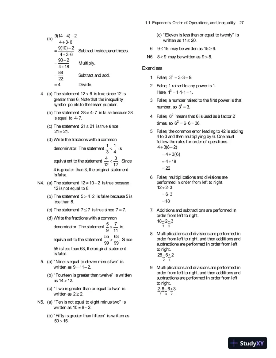 Solution Manual for Beginning and Intermediate Algebra, 6th Edition, page 8
