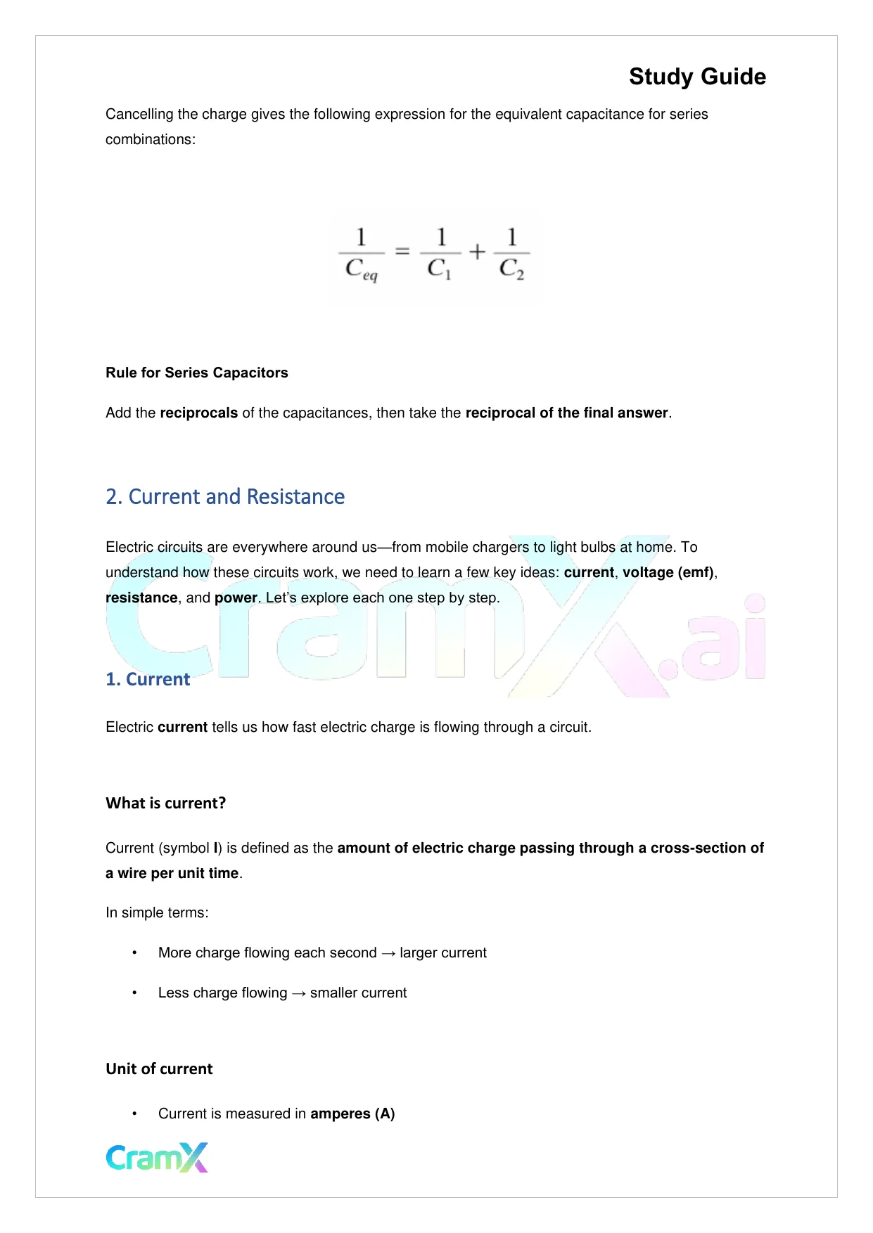 Physics – Electricity and Magnetism - Page 5 preview image